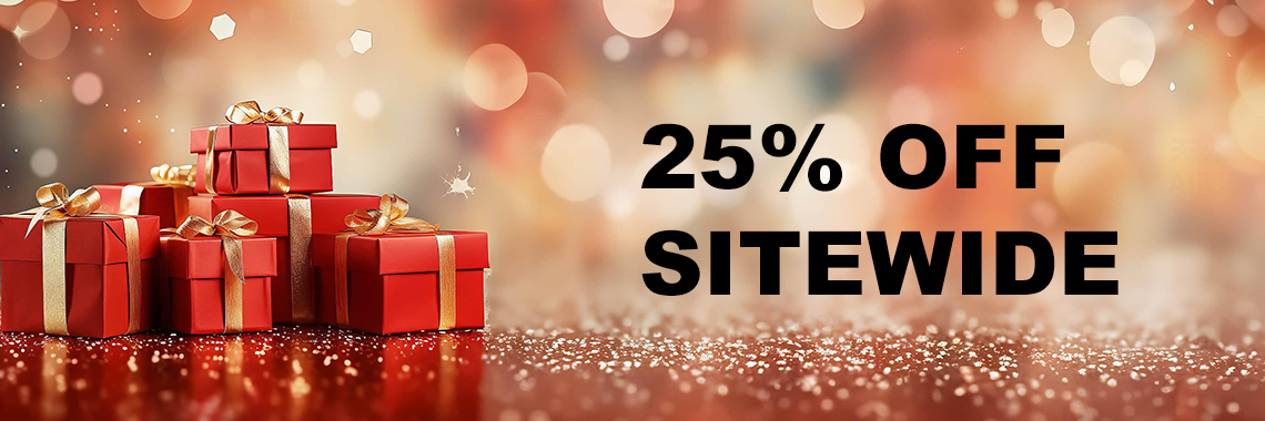 25% off sitewide
